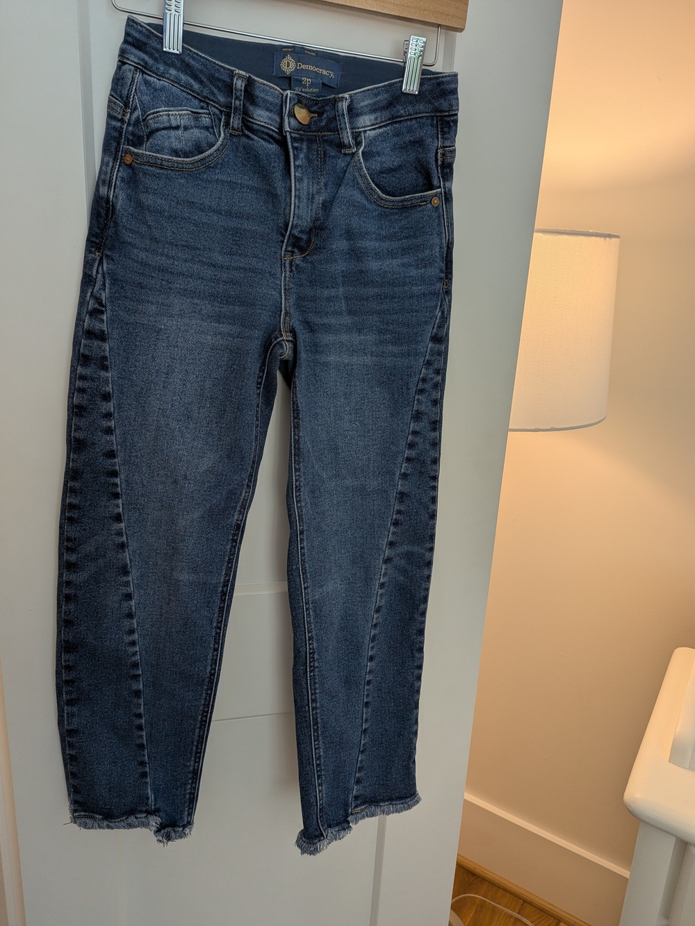 Democracy Dark Wash Blue Skinny Jeans